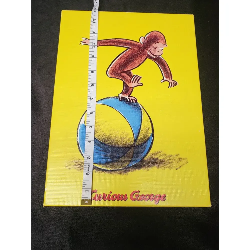 Curious George Plays on a Ball by Margaret and H.A. Rey Picture Wall Art
